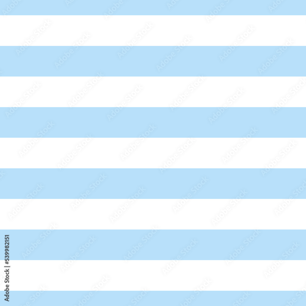 Pattern horizontal stripe seamless blue and white Geometric stripe pattern for background