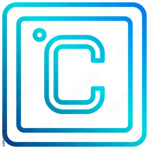 Celsius outline icon