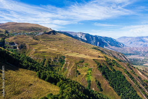 Gorgeous mountain landscape on a sunny day.