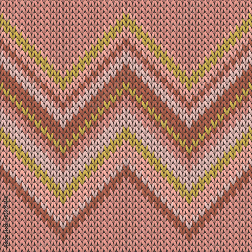 Woven zig zal lines knitting texture geometric