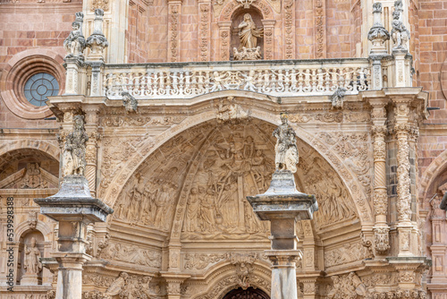 Astorga Cathedral. City on the Camino de Santiago. Leon, Castile and Leon, Spain photo