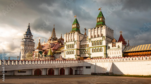 Izmailovo Kremlin in Moscow old town, Russia