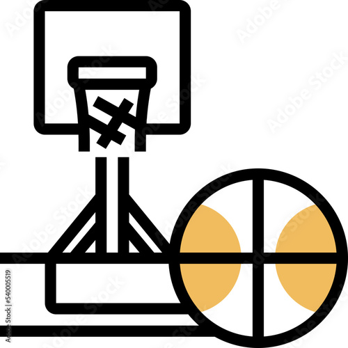 Fototapeta Naklejka Na Ścianę i Meble -  basketball icon