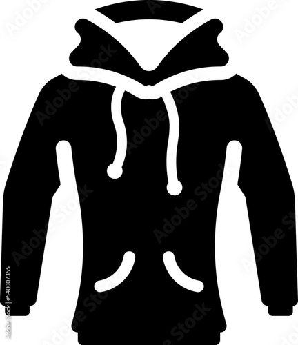 Hoody jacket icon