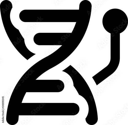 Genetics biology icon