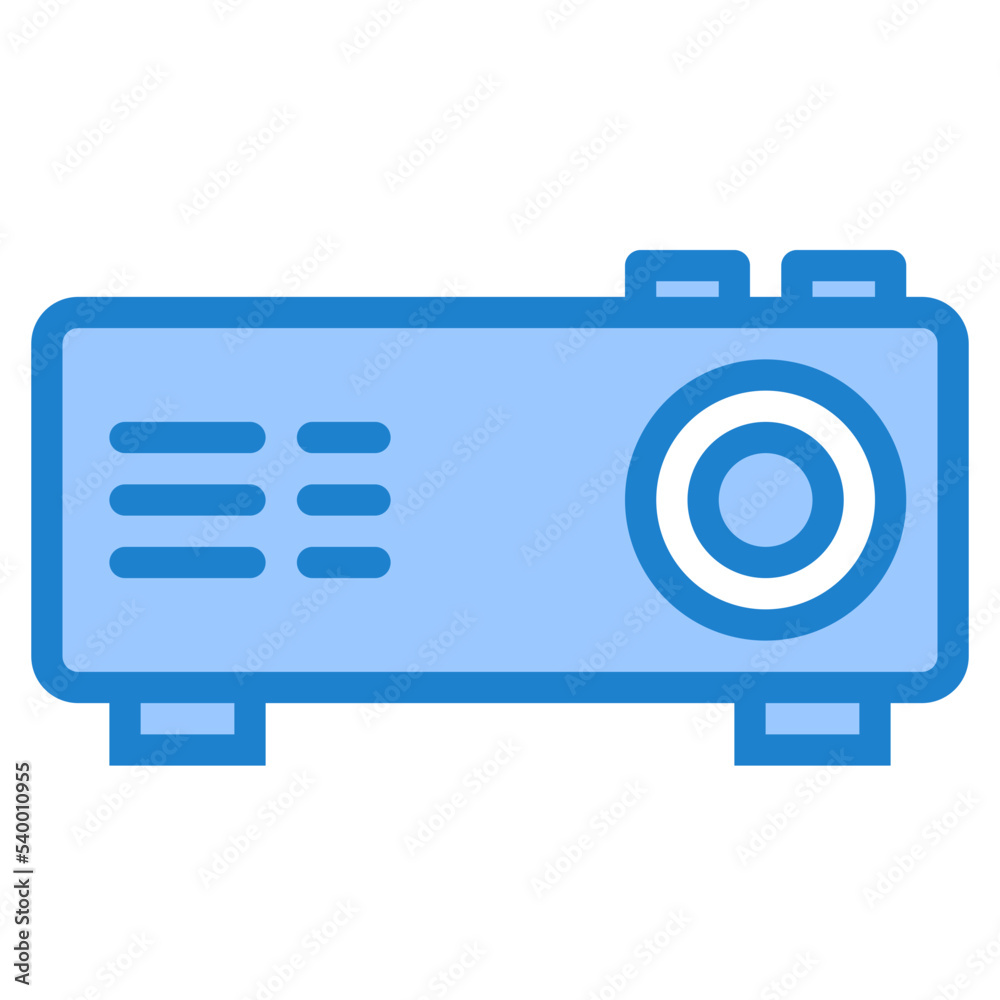 Projecter blue style icon Projecter blue style icon