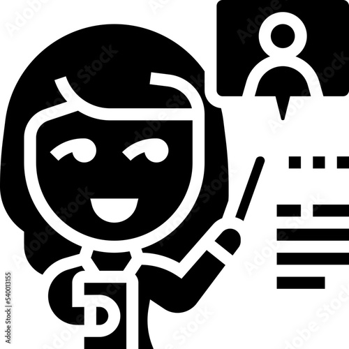 secretary icon