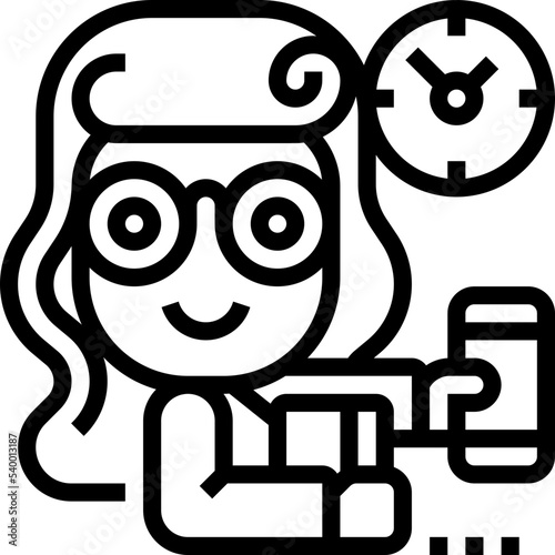secretary icon