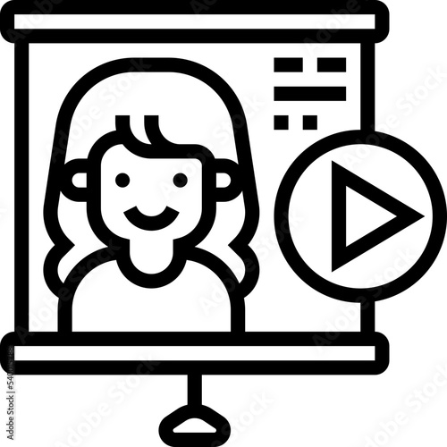 streaming icon
