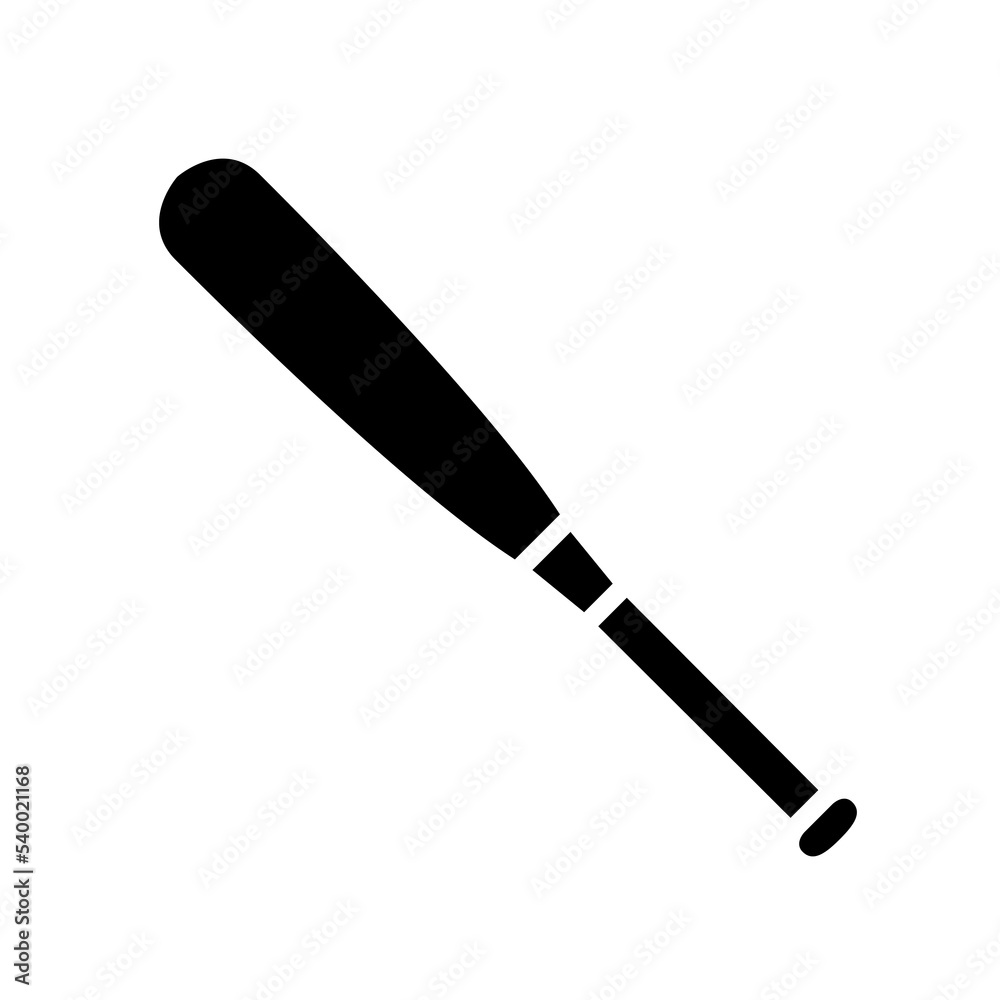 baseball bat icon design vector template baseball bat icon design vector template