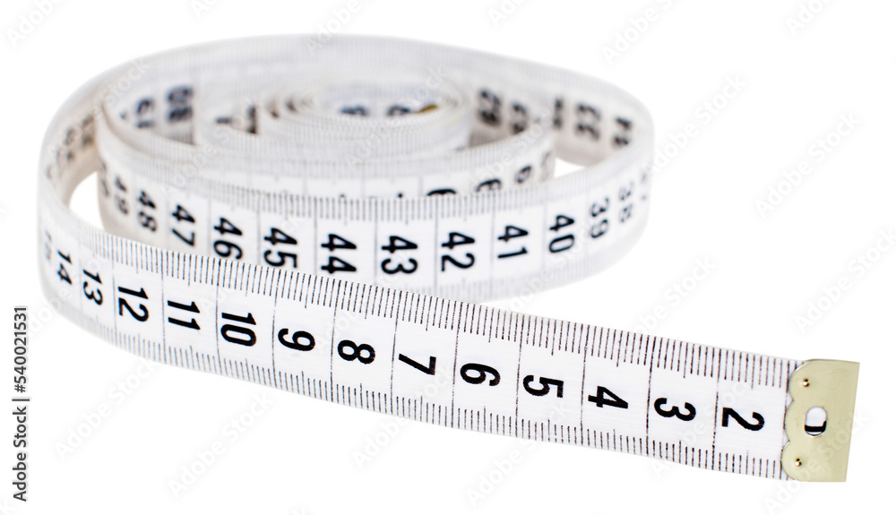 Measuring tape isolated on white background Measuring tape isolated on white background