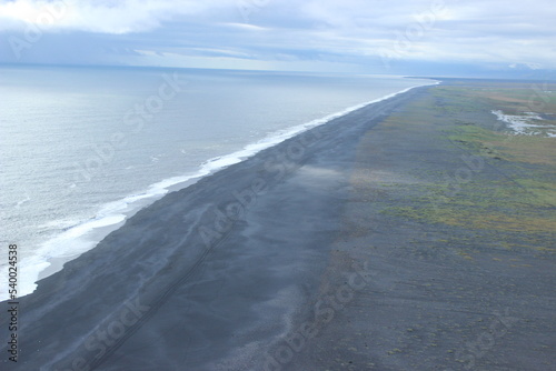 Icelandic black beach