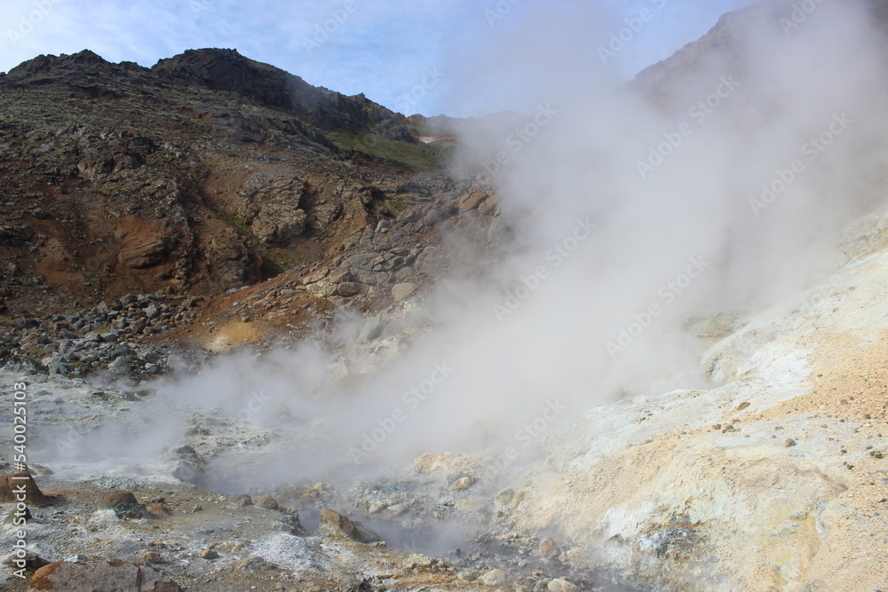 Icelandic thermal area