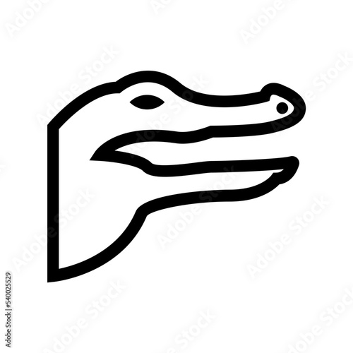 Crocodile Vector Icon