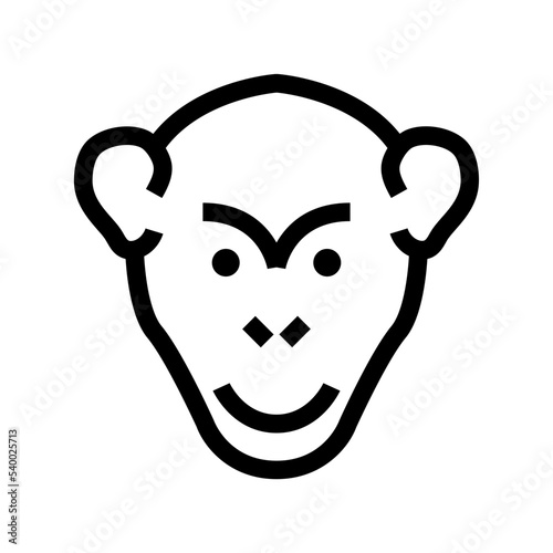 Gorilla Vector Icon