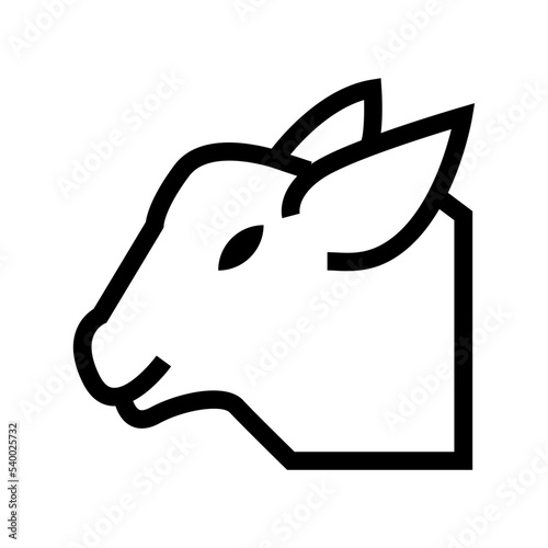 Goat Vector Icon