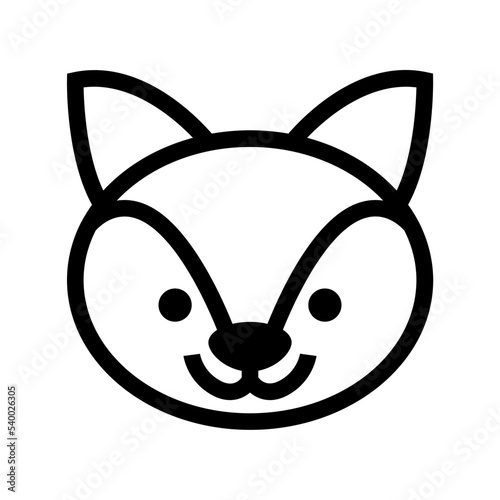 Canvas Print Koala Vector Icon