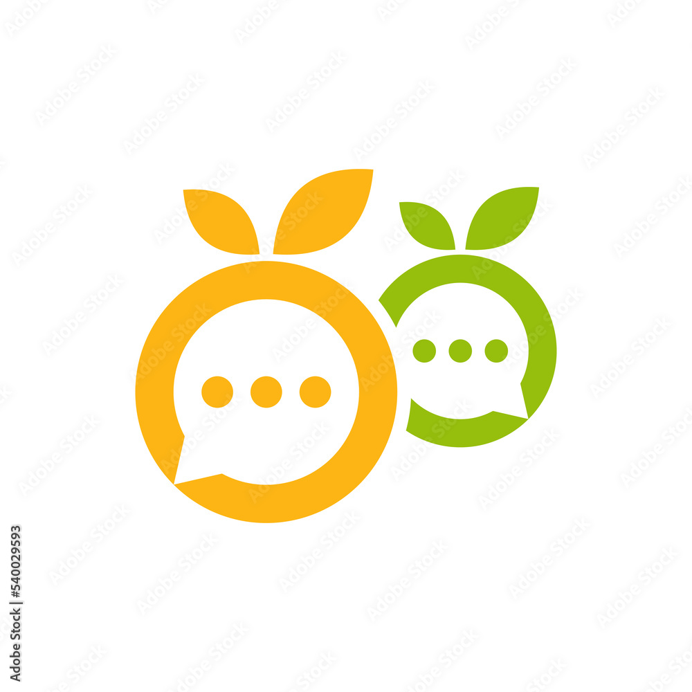 Chat Logo can be used for company, icon, and others. Chat Logo can be used for company, icon, and others.