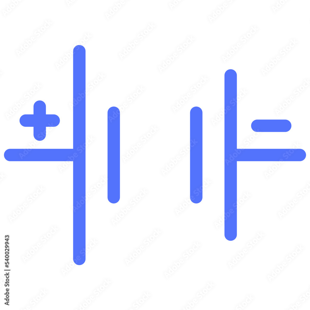 battery power power supply line icon battery power power supply line icon