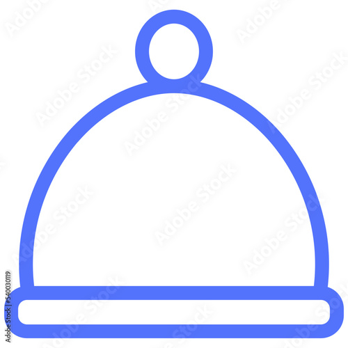 beanie clothing hat man winter line icon