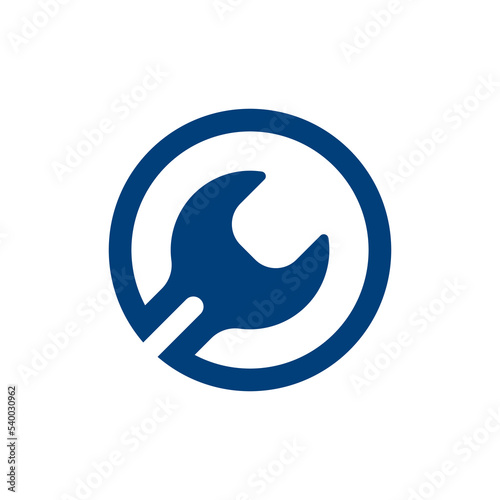 Wrench logo can be use for icon, sign, logo and etc