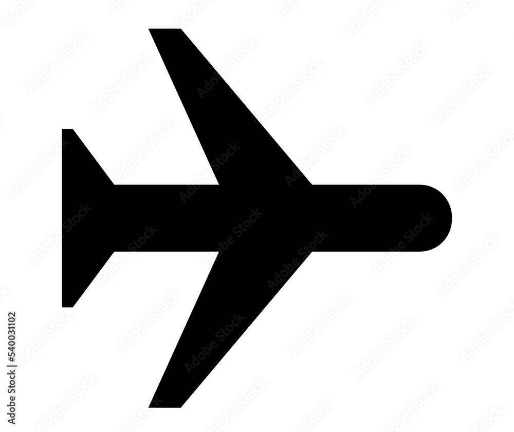 airplane icon illustration airplane icon illustration
