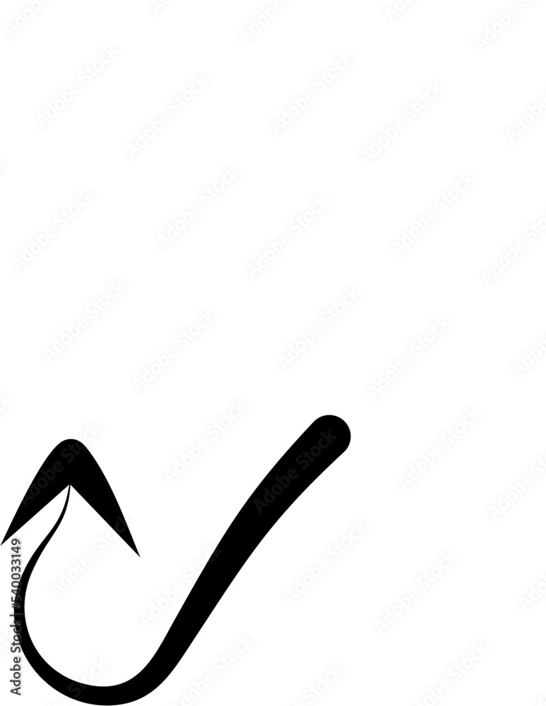Hand drawn arrows abstract black Hand drawn arrows abstract black