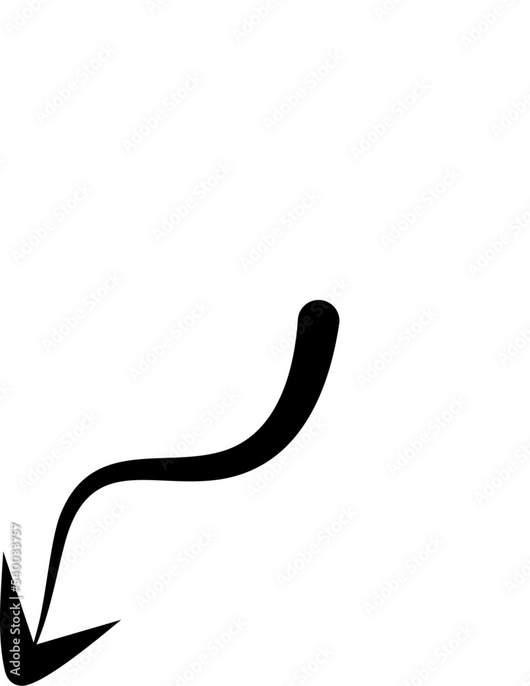 Hand drawn arrows abstract black Hand drawn arrows abstract black