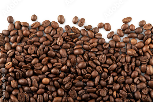 Black coffee beans