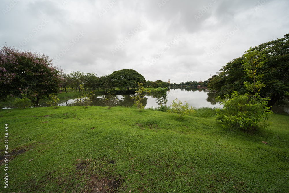 Nong Thin Public Park, in Nong Khai, Thailand. Nong Thin Public Park, in Nong Khai, Thailand.
