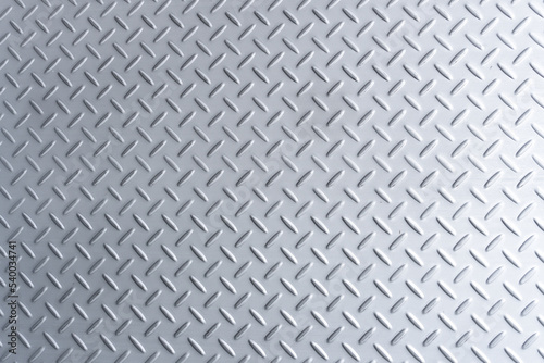 Metal checker plate abstract stainless steel for background. 