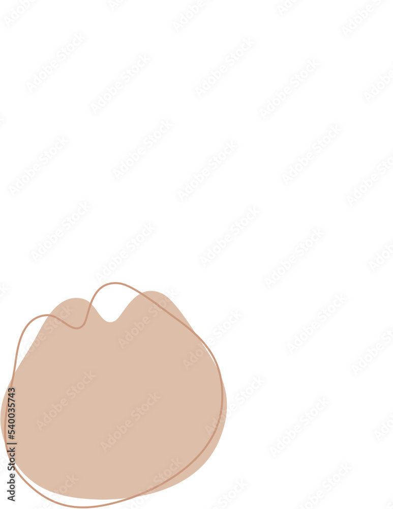 Liquid and fluid shape abstract