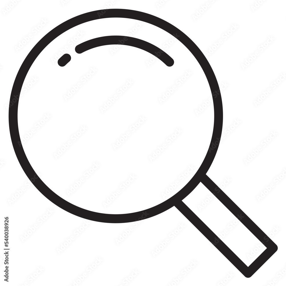 Search outline style icon Search outline style icon