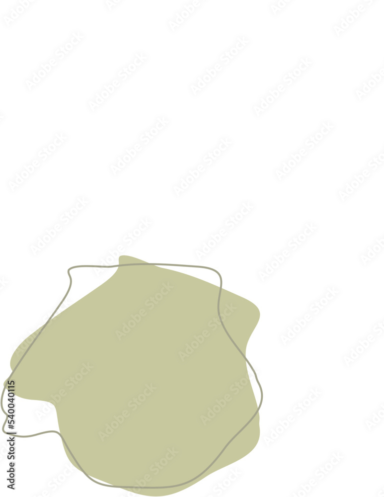 Liquid and fluid shape Green color Liquid and fluid shape Green color