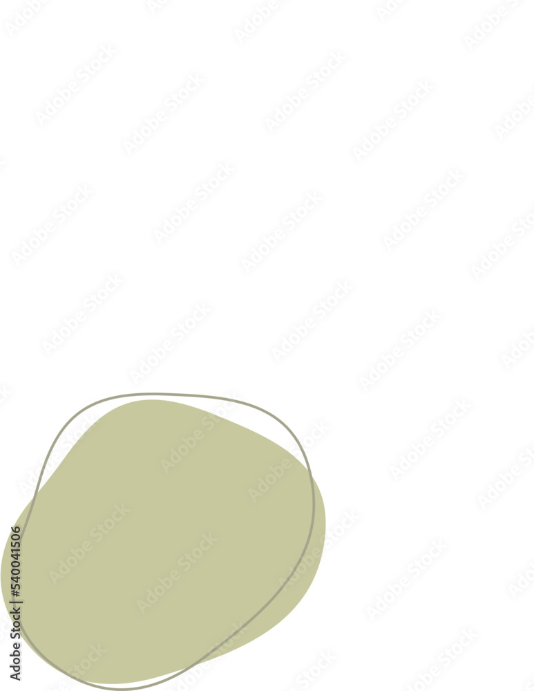 Liquid and fluid shape Green color Liquid and fluid shape Green color