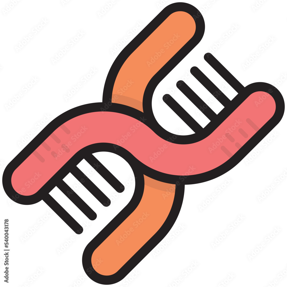 DNA Vector Icon DNA Vector Icon