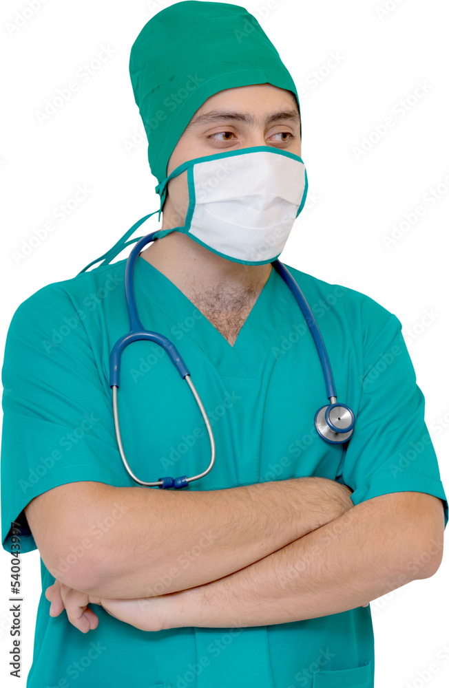 Portrait doctor man or surgeon transparent file. Portrait doctor man or surgeon transparent file.