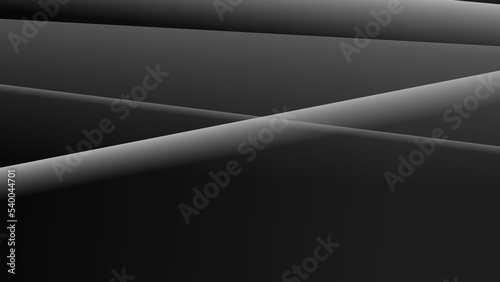 Dark deep black dynamic abstract vector background. Modern creative premium gradient. Cover of business presentation banner for abstract black background with texture