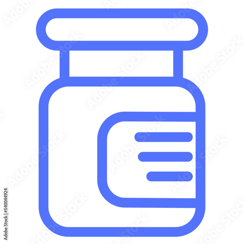 bottle grocery jam product shopping line icon
