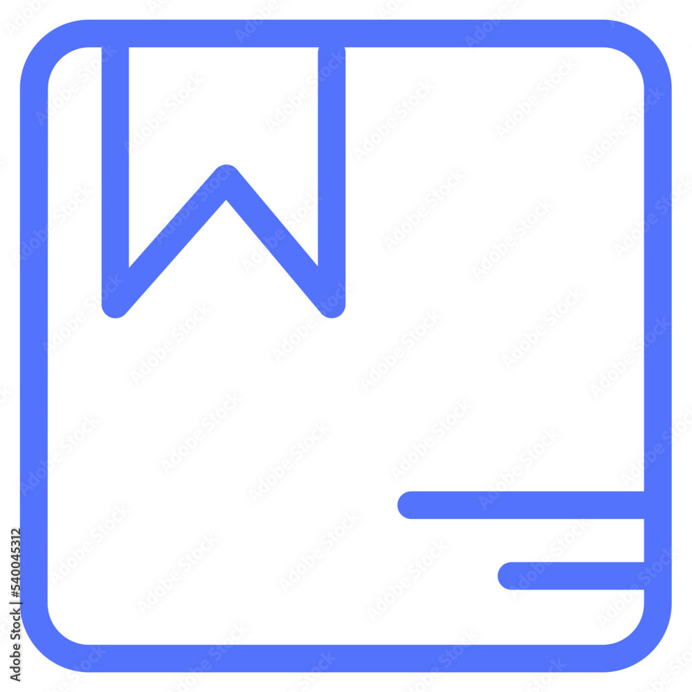 box package parcel line icon