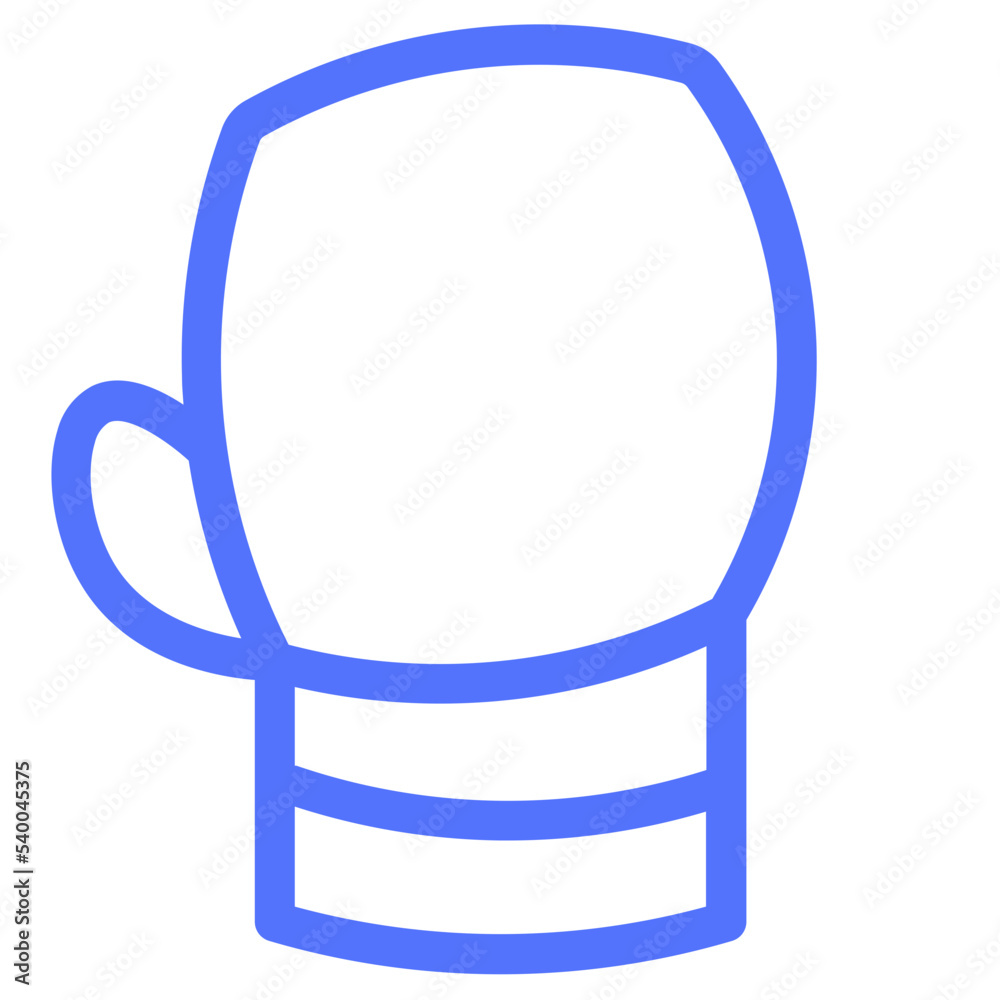 boxer boxing fight glove line icon boxer boxing fight glove line icon