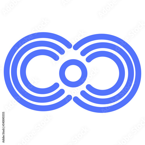 broadcast live streaming signal connection line icon