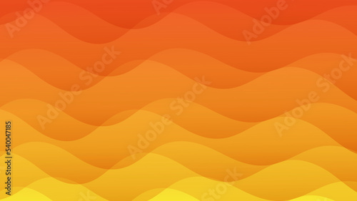 Abstract orange modern design background with yellow gradient contrast