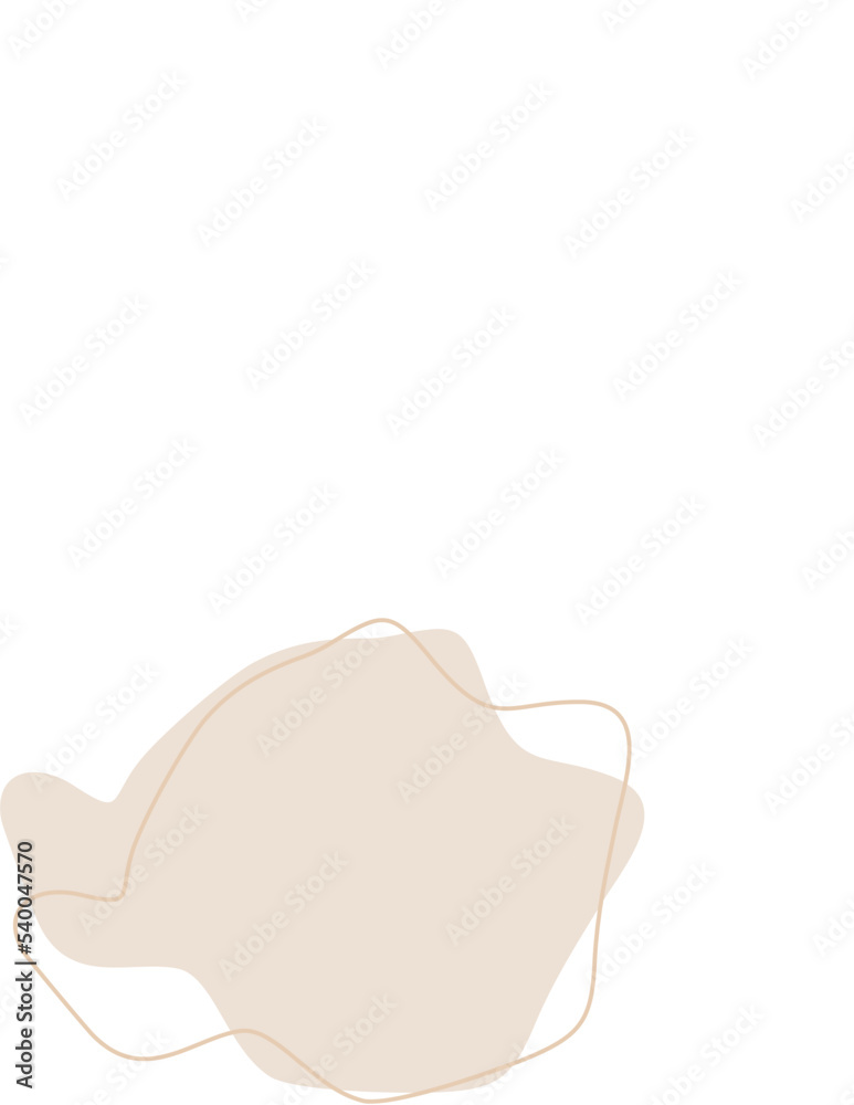 Liquid and fluid shape beige color Liquid and fluid shape beige color