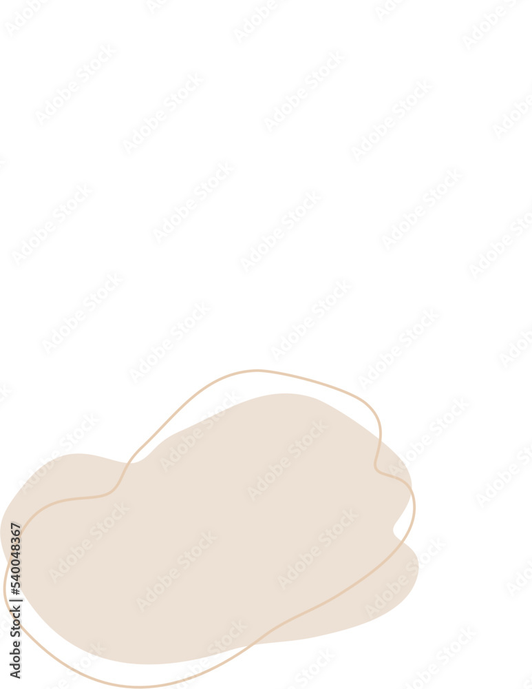 Liquid and fluid shape beige color Liquid and fluid shape beige color