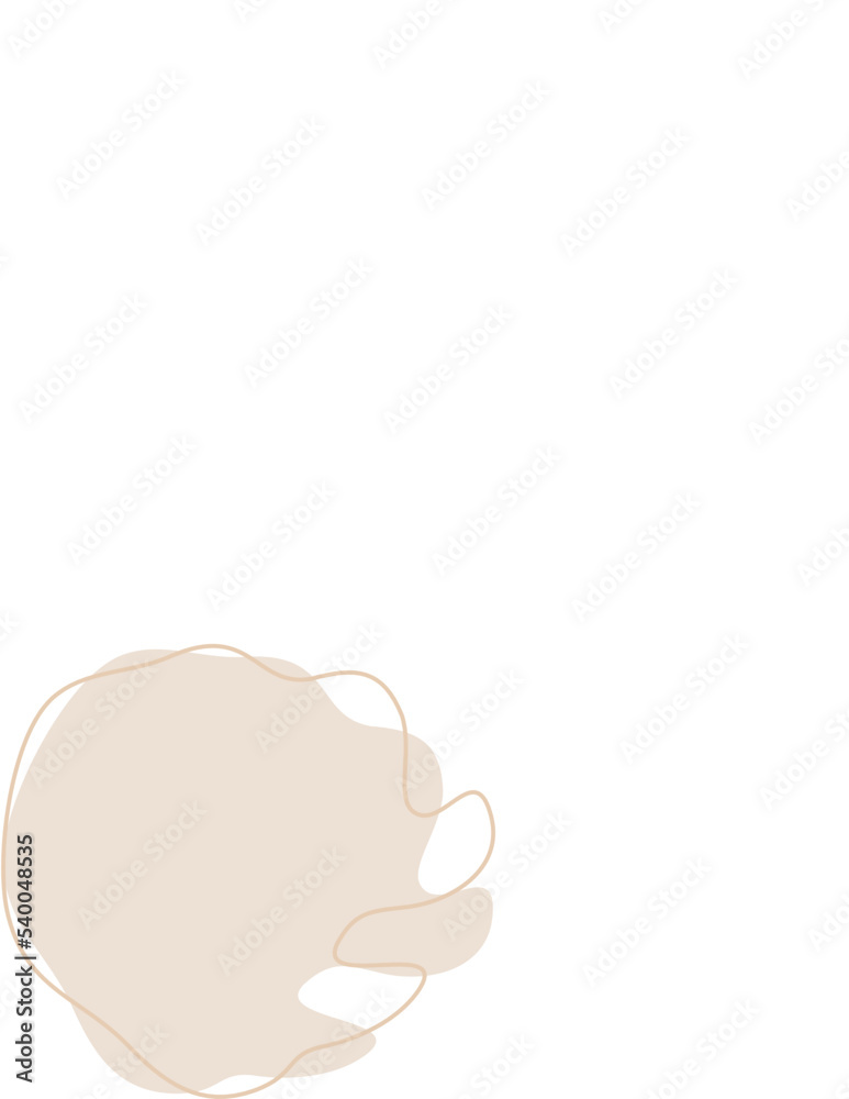 Liquid and fluid shape beige color Liquid and fluid shape beige color