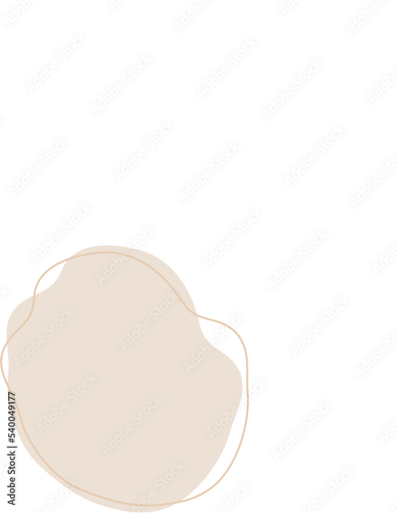 Liquid and fluid shape beige color Liquid and fluid shape beige color