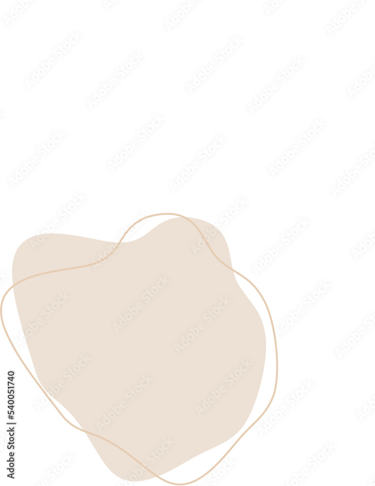 Liquid and fluid shape beige color Liquid and fluid shape beige color