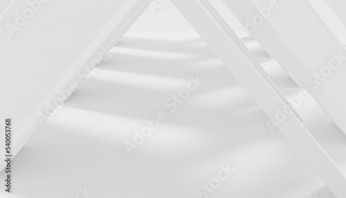 3d-rendering of a an abstract architecture background with an industrial look © Markus