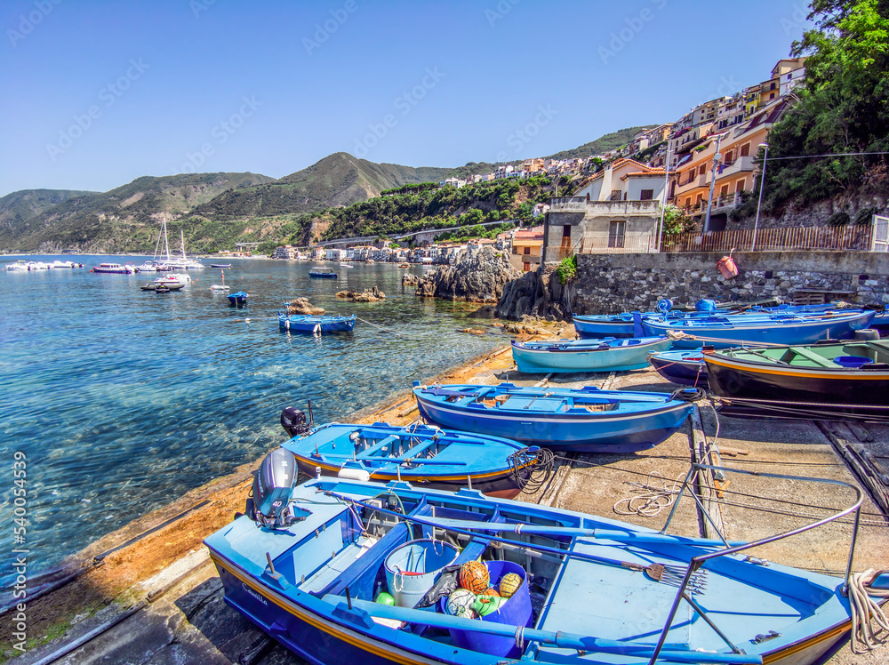 Calabria tourist port of Scilla